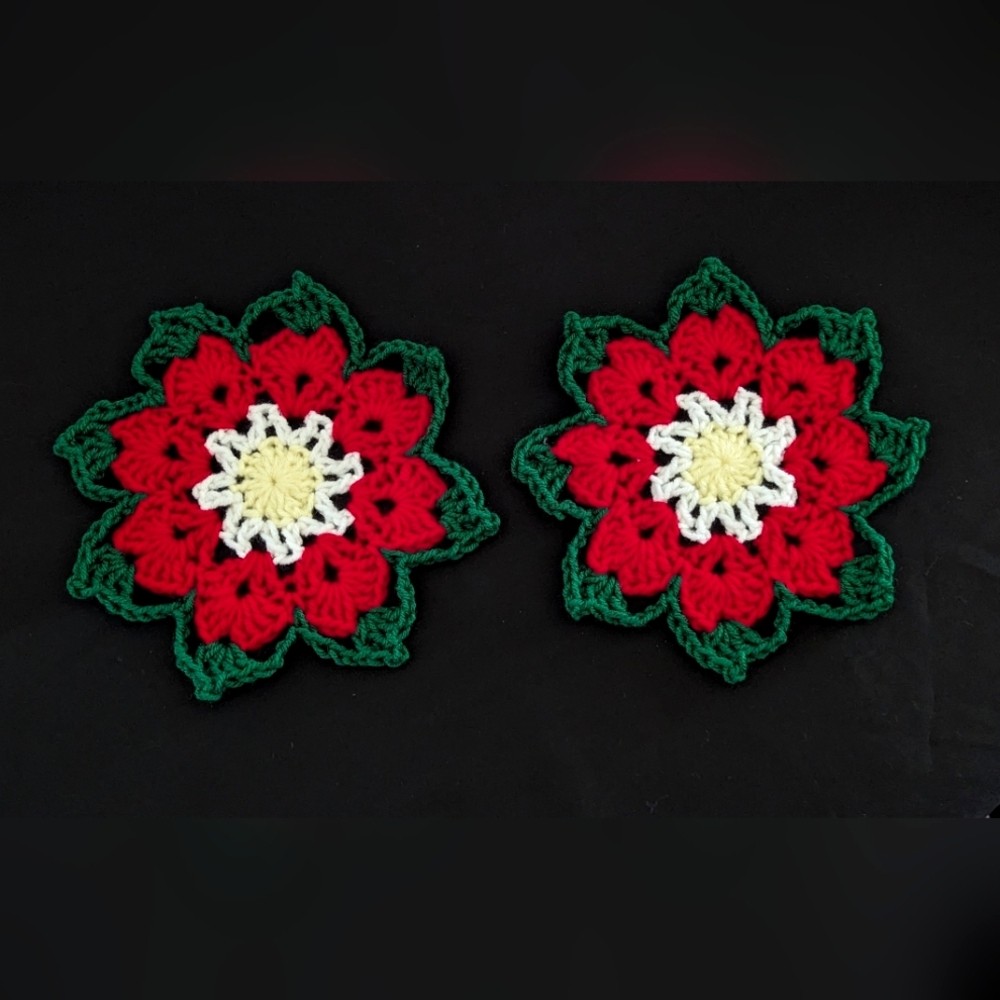 Handmade Crochet Coasters